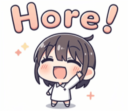 Chibi Girl Sticker
